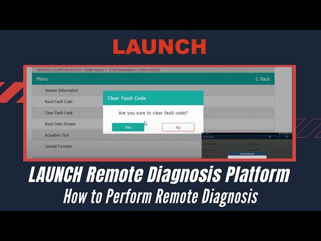 Remote Diagnosis Platform | How to use remote diagnostic thru website | LAUNCH