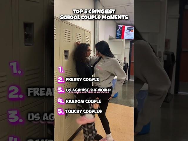 TOP 5 Cringiest School COUPLES 