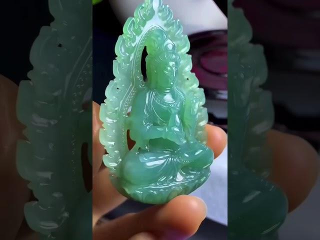 这工艺老厉害了#翡翠直播 #翡翠成品 #缅甸翡翠 #翡翠雕刻 #jade