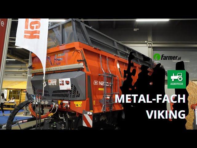 Agrotch 2024: Nowy rozrzutnik Metal-Fach Viking N272/6 dla rolnictwa precyzyjnego | Farmer.pl