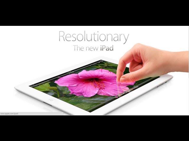 "The New iPad" (iPad 3) Offical Introduction Video