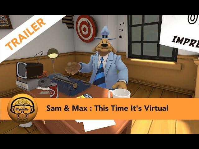 Sam & Max : This Time It's Virtual Trailer