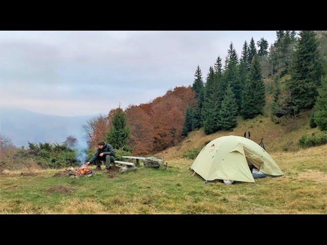 Hiking and Camping in Mountains, Journey for Landscape Photography