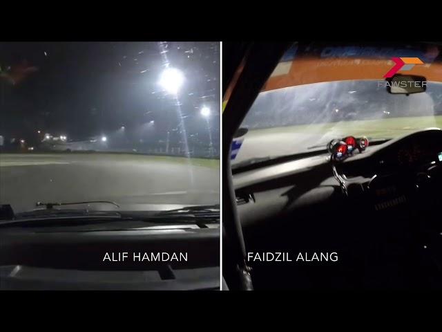 Race battle Faidzil ALANG vs Alif HAMDAN MSF19 Enduro