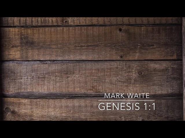 MINISTRY WELL  |  Mark Waite (The Bible Is All About Jesus)