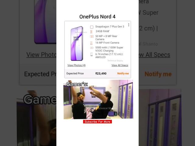 OnePlus Nord 4  | Subscribe For Green Line #iphone #iphone15promax #TechnicalShanto #memes