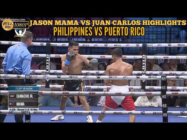 BREAKING: Jason Mama vs Juan Carlos Camacho Fight Highlights 2024- Dalawang Beses Bagsak ang Kalaban