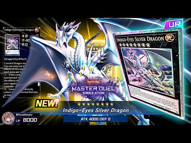 ONLY GOING SECOND! NEW BLUE-EYES XYZ CARD IS DEVASTATING THE ENEMY FIELD | Indigo-Eyes Silver Dragon