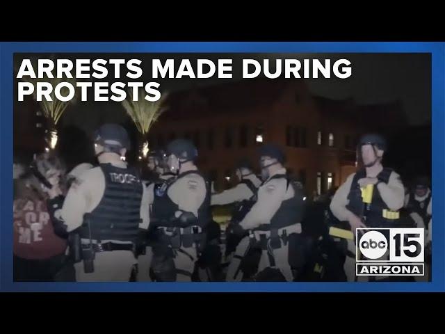 72 people arrested during Pro-Palestinian protests on ASU campus