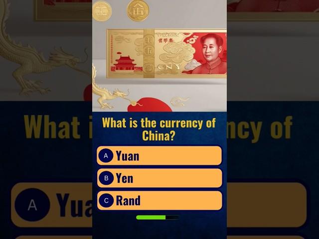 Can You Name These World Currencies?  #quiz #money#world #facts