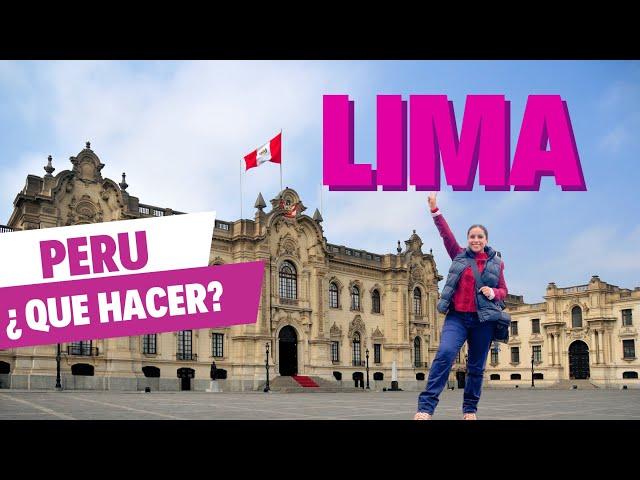 Peru, Lima  ️ ¿Que Visitar? ¿Donde comer?