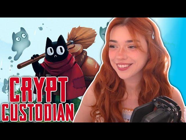 WE'RE DOOMED TO CLEAN TRASH FOREVER | Crypt Custodian Part 1