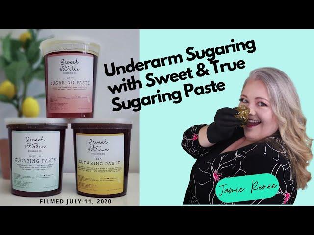 Underarm Sugaring with Sweet & True Sugar Paste