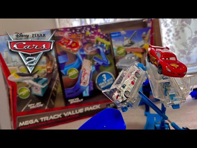 2011 Tokyo Spinout Track Set Unboxing & Review — Cars 2 Mega Track Value Pack