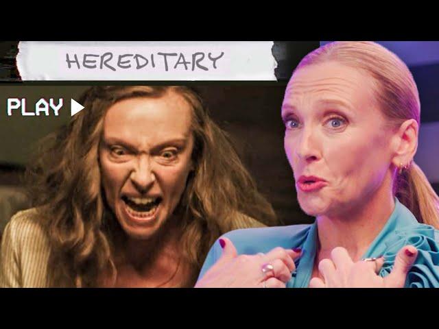 Toni Collette Rewatches Hereditary, Knives Out, The Sixth Sense & More | Vanity Fair