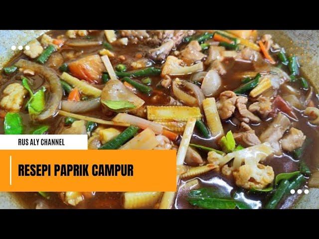 RESEPI PAPRIK CAMPUR | #resepimudah #masakanpaprik