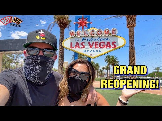 Las Vegas Grand Reopening Tour! New Safety for Rooms, Pools & Casinos +What’s Open & More! June 2020