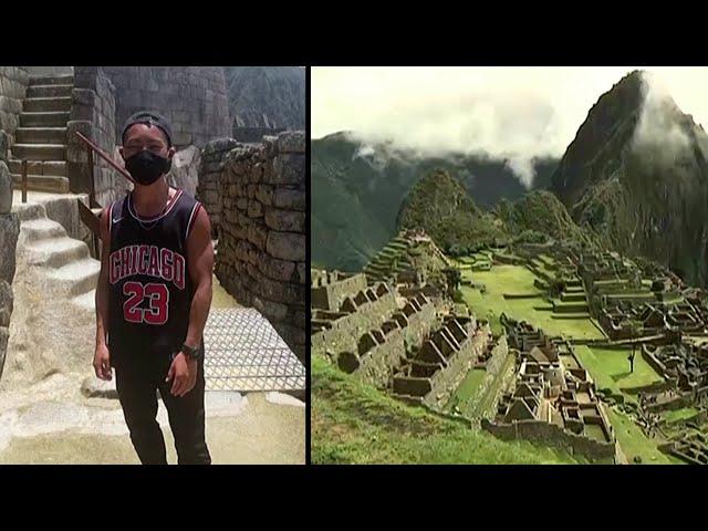 Japanese Tourist Gets Private Tour of Machu Picchu