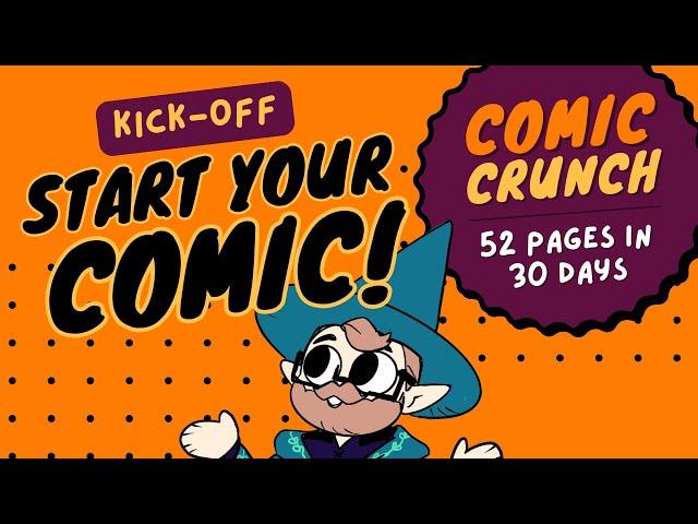 Kicking off the Comic Crunch Challenge!