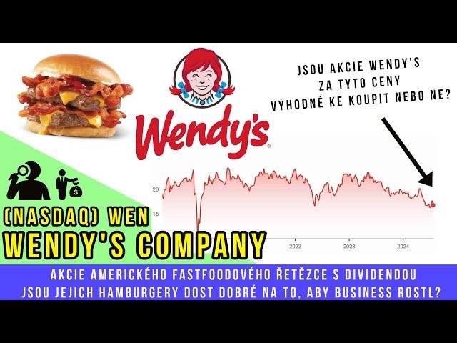 Investice do dividendových akcií Wendy's v roce 2024. Za jakou cenu se je vyplatí koupit?