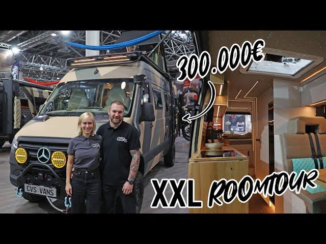 300.000€ Mercedes Sprinter 4x4 Luxus Campervan! Mehr geht nicht  ROOMTOUR