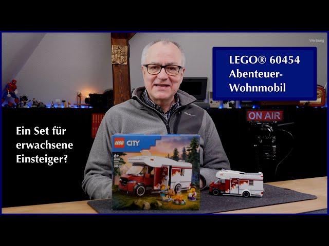 Für Einsteiger? Für Erwachsene? LEGO® 60454 | Abenteuer-Wohnmobil