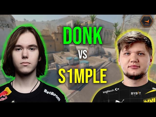 donk POV with COMMS | Can donk beat s1mple in FACEIT? | CS2 Pro Gameplay (Dust 2)