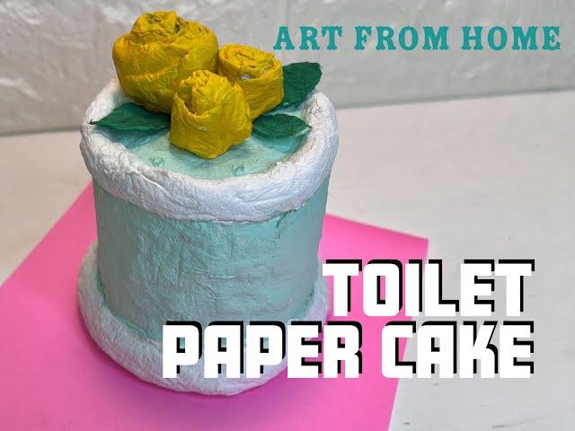 Toilet Paper Cake