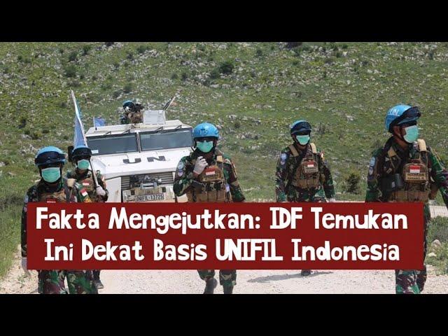 Fakta Mengejutkan: IDF Temukan Ini Dekat Basis UNIFIL Indonesia