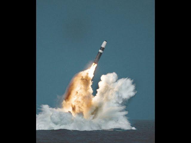 The United States UGM-133 Trident II Nuclear Missile