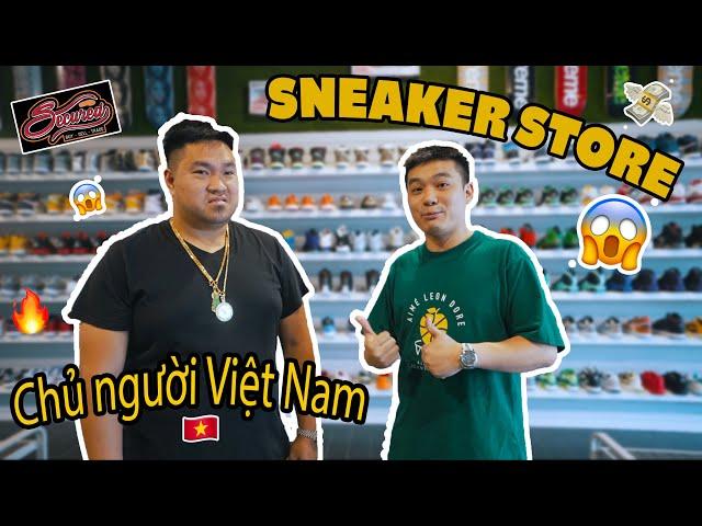 NGƯỜI VIỆT TẠI MỸ THÀNH CÔNG CỠ NÀO??? VIETNAMESE SNEAKER STORE OWNER???