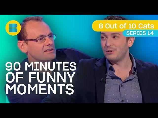 90  Minutes of Funny Moments From Series 14! | 8 Out of 10 Cats | Banijay Comedy