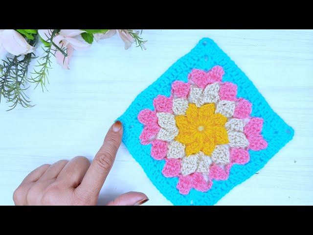 crochet square @crochetABC