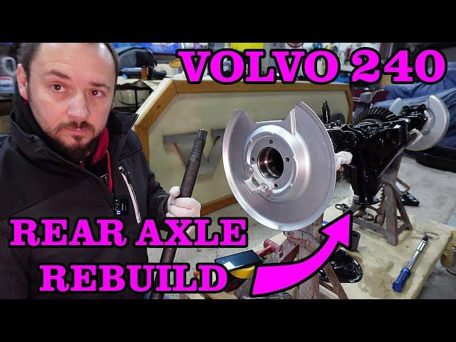 The Best Volvo 240 Rear Axel Rebuild Ever