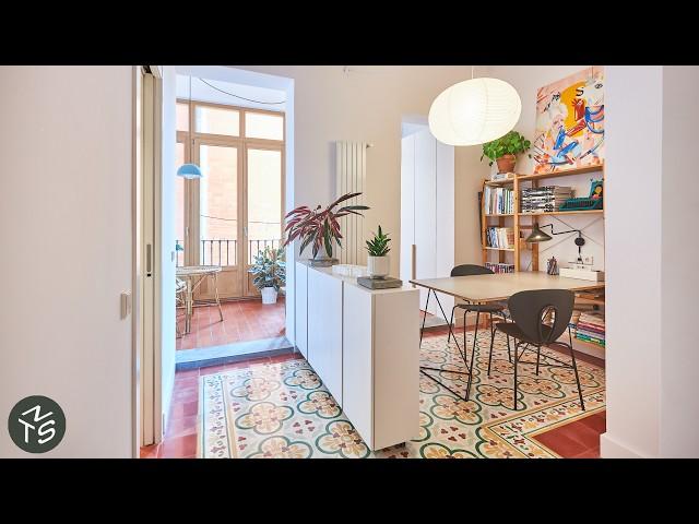 NEVER TOO SMALL: Architect’s 19th Century Apartment Restoration, Barcelona - 60sqm/645sqft