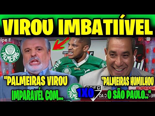  VERDÃO É IMBATÍVEL! PASCOAL E ZINHO FICARAM DE BOCA ABERTA "QUE TIMAÇO" PALMEIRAS 1X0 SÃO PAULO
