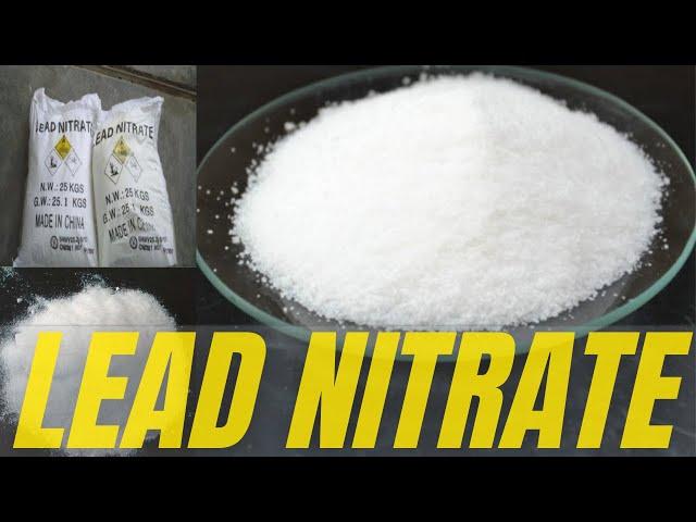 Lead Nitrate: Overview & Its Uses