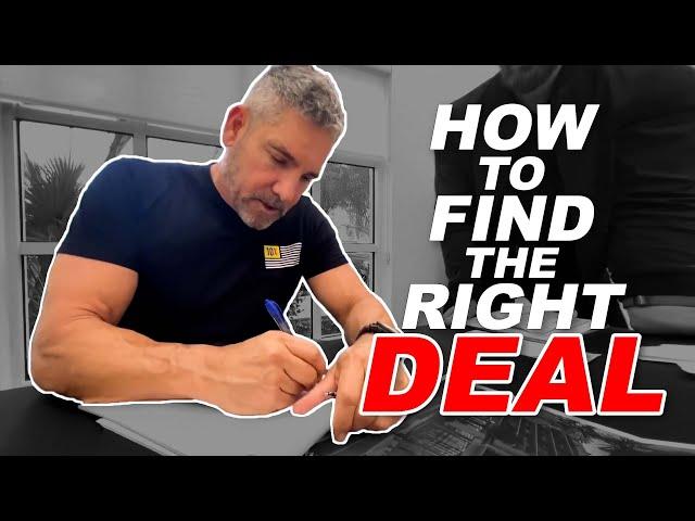 How to Find the RIGHT Real Estate Deals - Grant Cardone