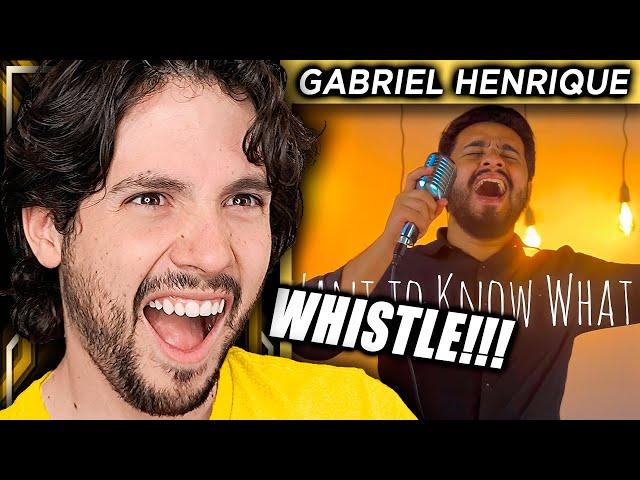 INCREDIBLE! Gabriel Henrique - I Want To Know What Love Is