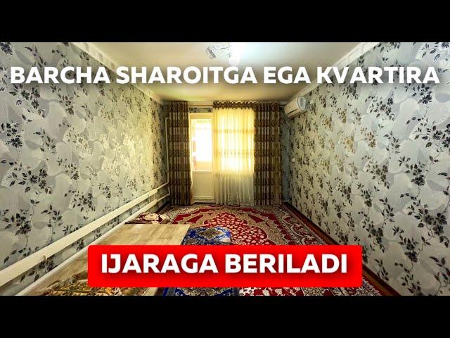 URGANCH, RAYXON BOZAR YONIDA 1-QAVATDA 2 XONALI KVARTIRA IJARAGA BERILADI