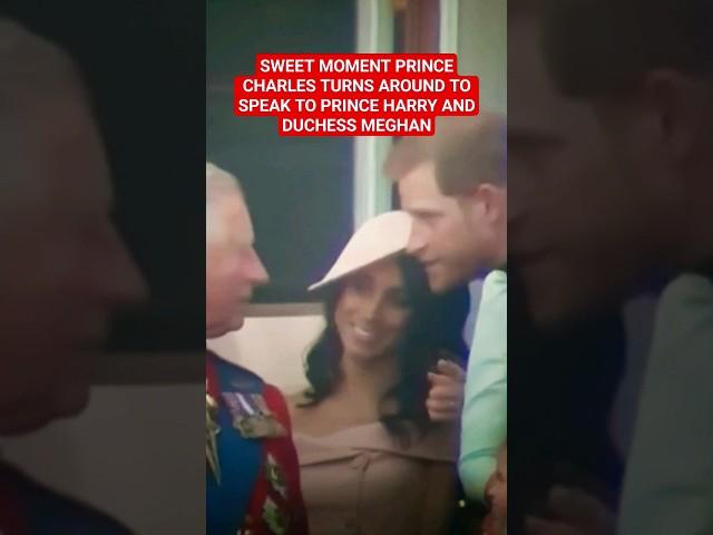 #princecharles #meghanmarkle #princeharry on THE BALCONY TROOPING THE COLOUR#shortsviral