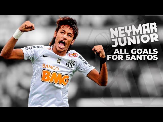 Neymar Jr. All 136 Goals For Santos