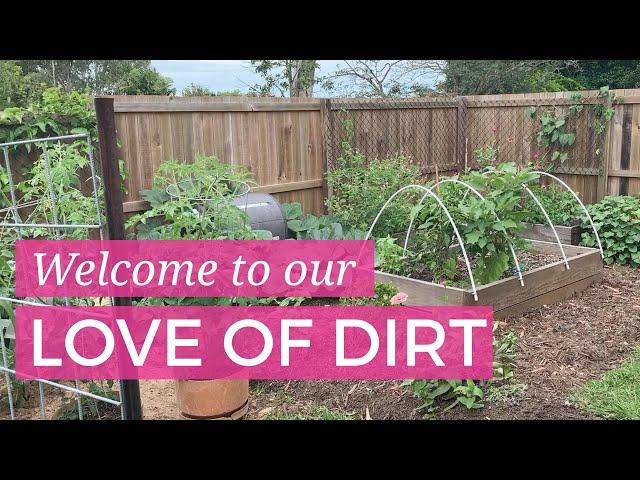 Welcome to Our Love of Dirt - Our garden transformation so far