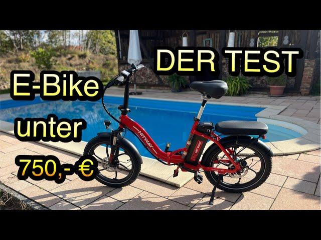 Hot oder Schrott? GÜNSTIGES E-Bike / Fatbike / Klapprad Hitway BK6 BK6S für unter 750,- Euro im Test