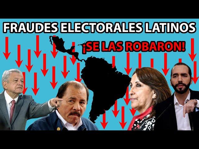 7 FRAUDES ELECTORALES EN AMÉRICA LATINA