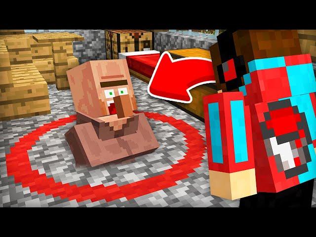 ОТКУДА У ЖИТЕЛЯ В ДОМЕ ПОЯВИЛСЯ КРАСНЫЙ КРУГ В МАЙНКРАФТ | Компот Minecraft