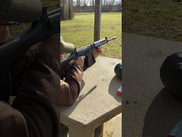 Plinking with the DSA FAL - Sun in the worst place