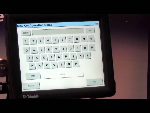 Trimble FMX Display Tutorial - System Config II