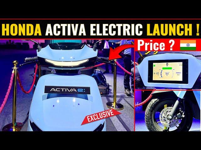 Honda Activa E Electric Scooter Launched️| Best Electric Scooter 2024| Best Scooter Under 1 Lakh