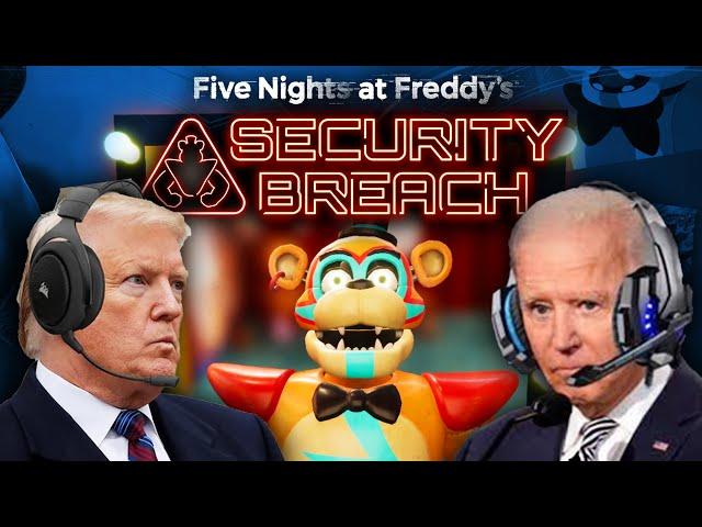 US Presidents Play Five Nights at Freddy's: Security Breach